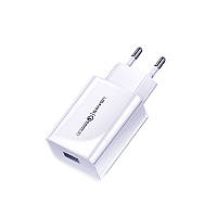 МЗП USAMS US-CC083 T22 Single USB QC3.0 Travel Charger (EU)