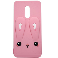 Силіконова накладка 3D Child Bunny для Xiaomi Redmi 5 Розовый