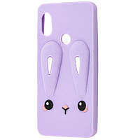 Силіконова накладка 3D Child Bunny для Xiaomi Mi 6X / Mi A2 Фіолетовий