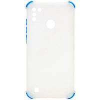 TPU чохол Ease Glossy Buttons Full Camera для TECNO POP 4 Pro Чорний Желтый