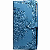 Шкіряний чохол (книжка) Art Case з візитницею для Huawei Honor 20 / Nova 5T Синий