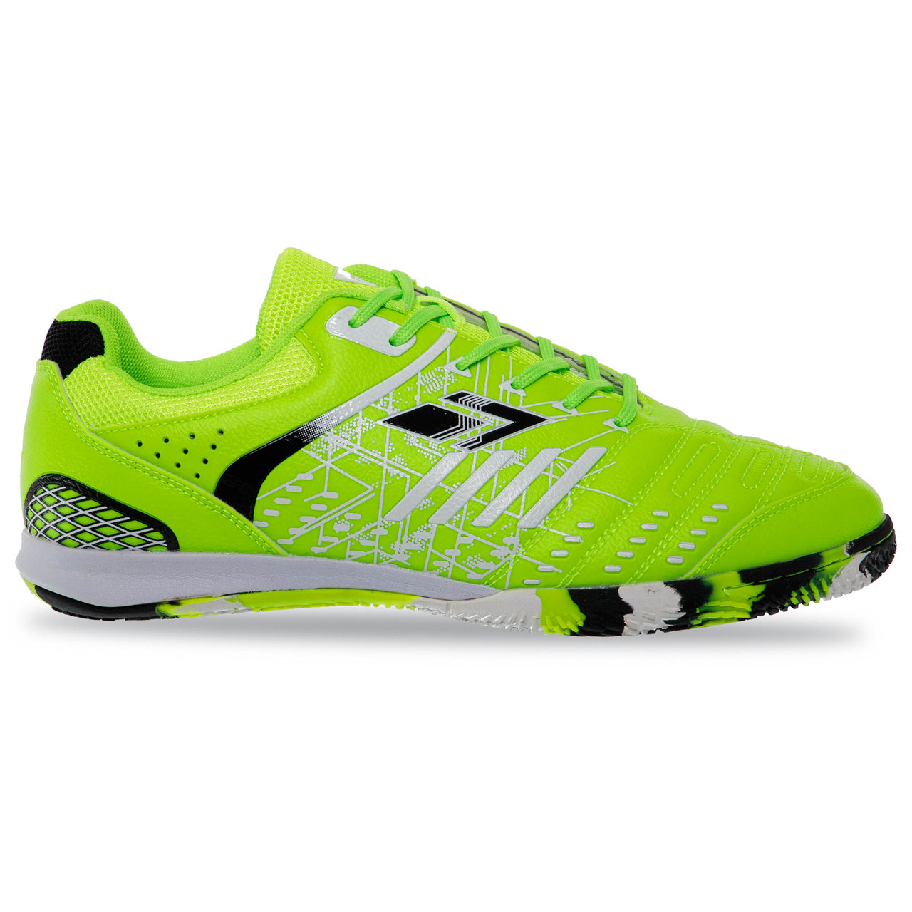 Взуття для футзалу чоловіче Difeno 170329-4 розмір 45 Green-White, фото 1