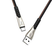 Дата кабель Hoco U48 USB to Type-C (2.4A) (1.2m) Красный, Дата кабель + зарядка