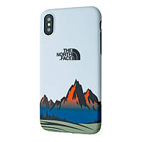 Чохол для телефону IMD Print Case The North Face Mountains for iPhone XS Max White