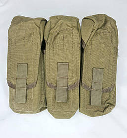 Потрійний підсумок Triple Mag Pouches на дев'ять магазинів Колір: Khaki 8415-01-529-2459