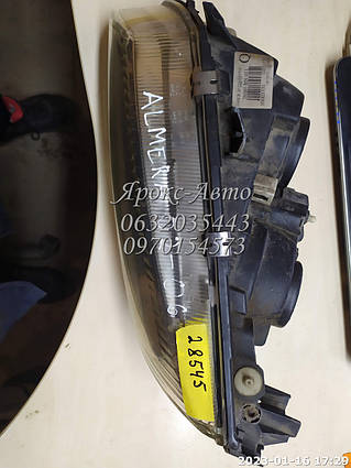 Фара L Nissan Almera N16 2000-2002, пошкоджені кріплення, 300028545 VALEO 89003331