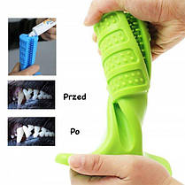 Жувальна іграшка для собак Dog Chew Brush (L), Іграшка для тварин, Зубна щітка для собак, Зубна щітка для собак, фото 4