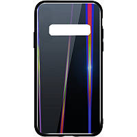 TPU+Glass чохол Gradient Aurora для Samsung Galaxy S10e Черный