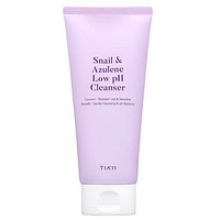 Слабокислотный гель для умывания TIAM Snail & Azulene Low pH Cleanser 200 мл