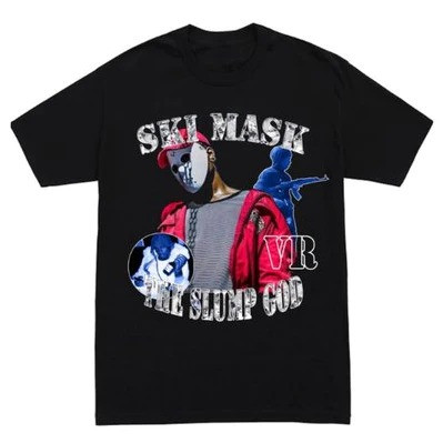Футболка чорна Ski Mask The Slump God ''Very Rare'' Vintage Look T-Shirt XS
