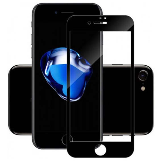 Захисне кольорове 3D скло Mocolo для Apple iPhone 6 / 6s / 7 / 8 / SE (2020) (4.7") Белый - фото 1 - id-p1764425094