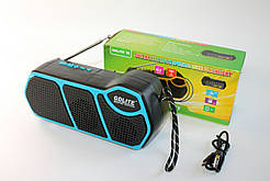 Радіоприймач з ліхтариком GD-LITE-11 - портативна сонячна система повербанк