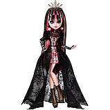 Monster High Draculaura HKX67 Лялька Монстр Хай Дракулаура Святкова зимова, фото 2