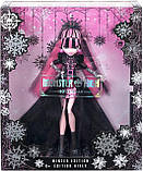 Monster High Draculaura HKX67 Лялька Монстр Хай Дракулаура Святкова зимова, фото 10