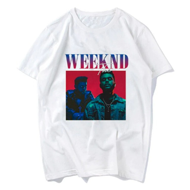 Футболка біла The Weeknd Vintage Look Tee XS, фото 1