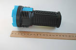 Ліхтар ручний потужний світлодіодний фонарик з акумулятором, зарядка від USB, фото 7