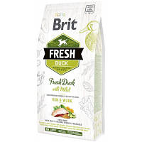 Сухой корм для собак Brit Fresh Duck/Millet Active Run and Work 2.5 кг (8595602530823)