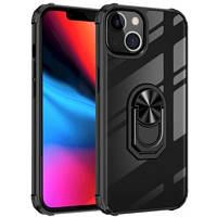 Чехол для мобильного телефона Drobak Magnetic Ring Case with Airbag Apple iPhone 12 Pro Max Black (707018) -