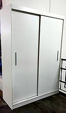 Шафа-купе для спальні / вітальні / передпокою Diego 150  Accord, колір білий платиновий, фото 2