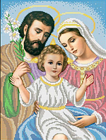 Икона для вышивки бисером Святое Семейство Цена указана без бисера
