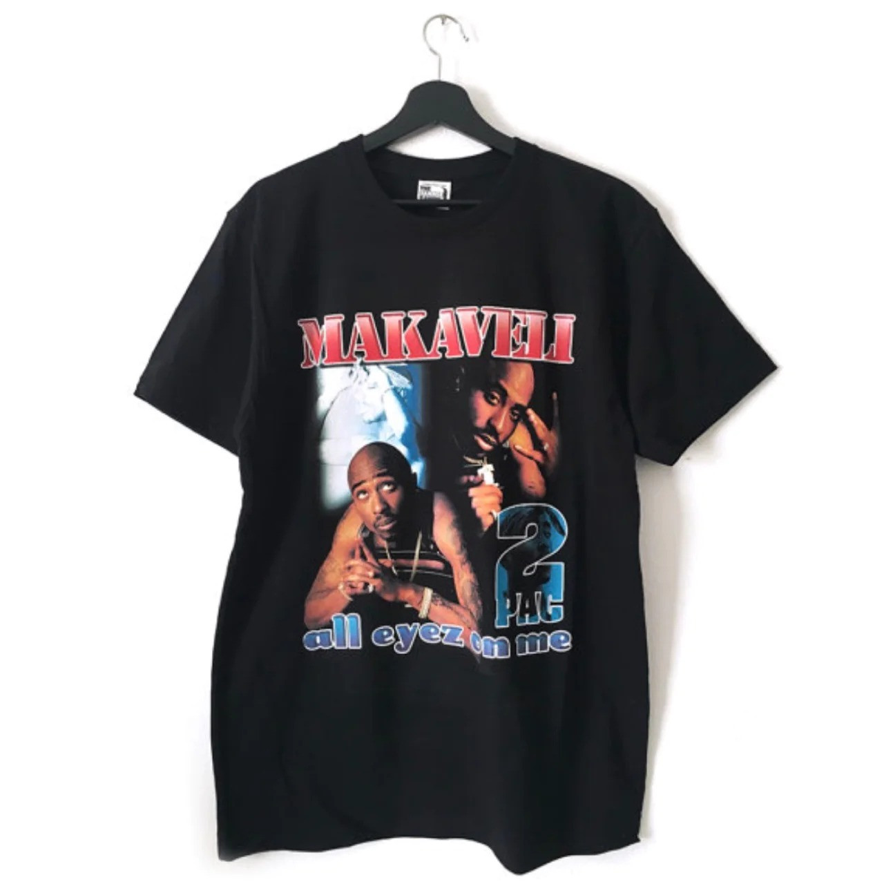 Футболка чорна Tupac Makaveli Vintage T-Shirt XS
