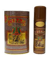 Набор для мужчин Cigar Parour (Туалетная вода 100 мл. Дезодорант 250 мл.) Сигар