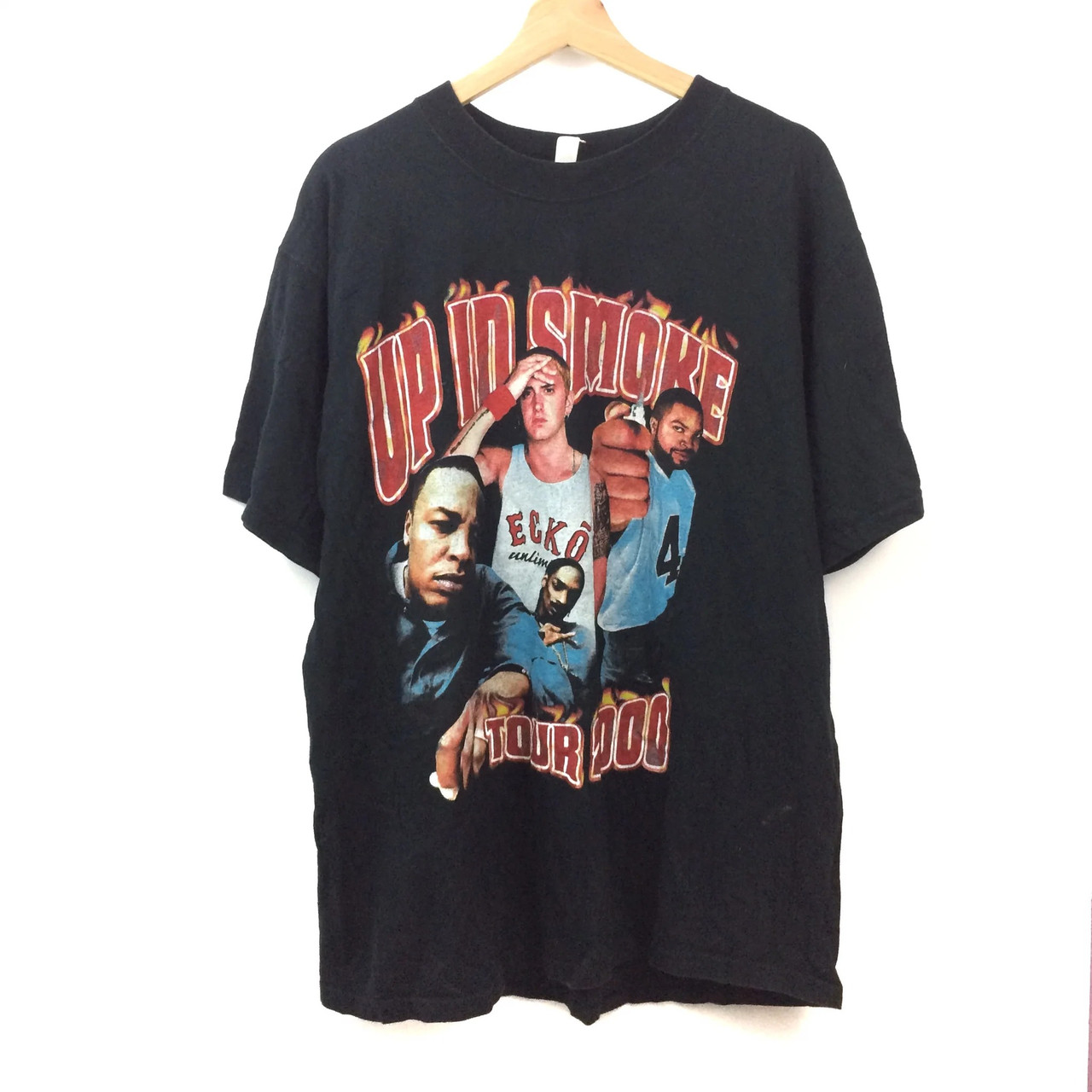 Футболка чорна Up In Smoke Tour 2000 T-Shirt Black XS