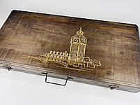 Подарунковий набір шампурів у дерев'яному кейсі М'ЯСНИК HAPPY DAYS, фото 8