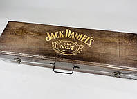 Подарунковий набір шампурів у дерев'яному кейсі М'ЯСНИК HAPPY DAYS, фото 9