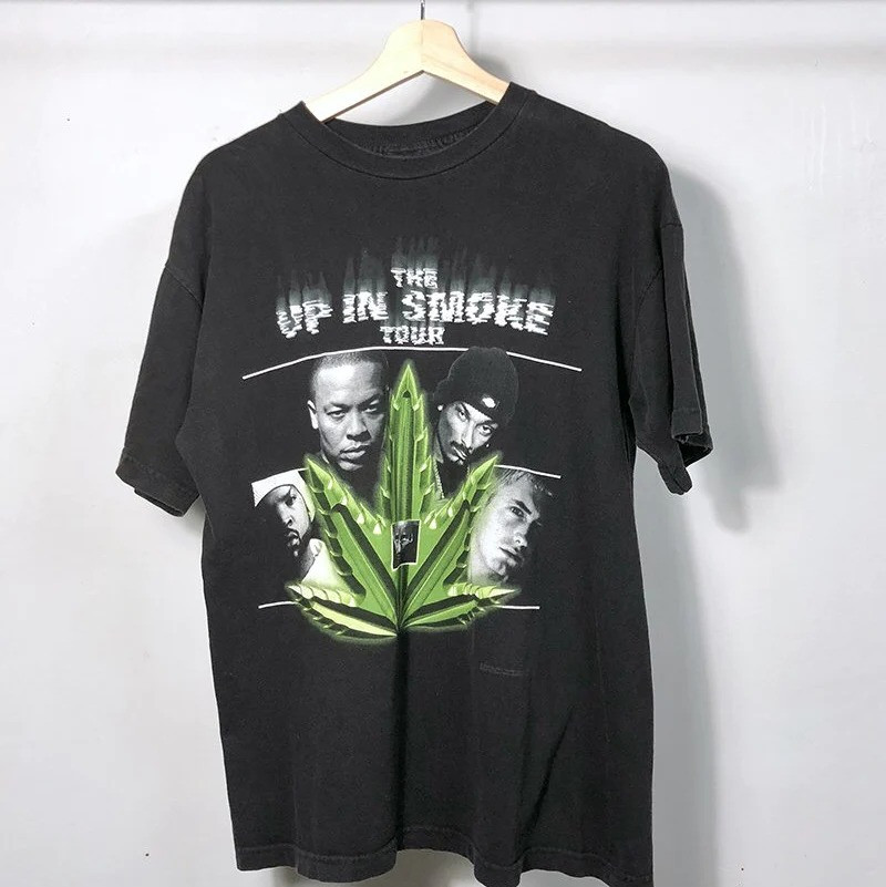Футболка чорна Up In Smoke Tour 2000 T-Shirt XS