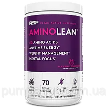 Амінокислоти+жіросжігателя RSP Nutrition AminoLean 70 порц. (смак фруктовий пунш), фото 2