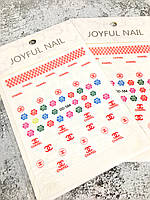Наклейки для маникюра и дизайна ногтей Joyful Nail DD-584