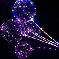Светящиеся воздушные шары со светодиодами bobo Led Воздушный шарик бобо шарики с подсветкой