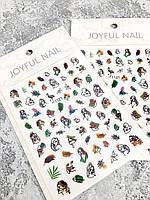 Наклейки для маникюра и дизайна ногтей Joyful Nail №1121