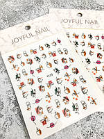 Наклейки для маникюра и дизайна ногтей Joyful Nail №1123