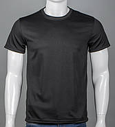 Футболка Coolpass Однотонна 5300м (Уп.4шт M-XXL), Чорний, фото 2