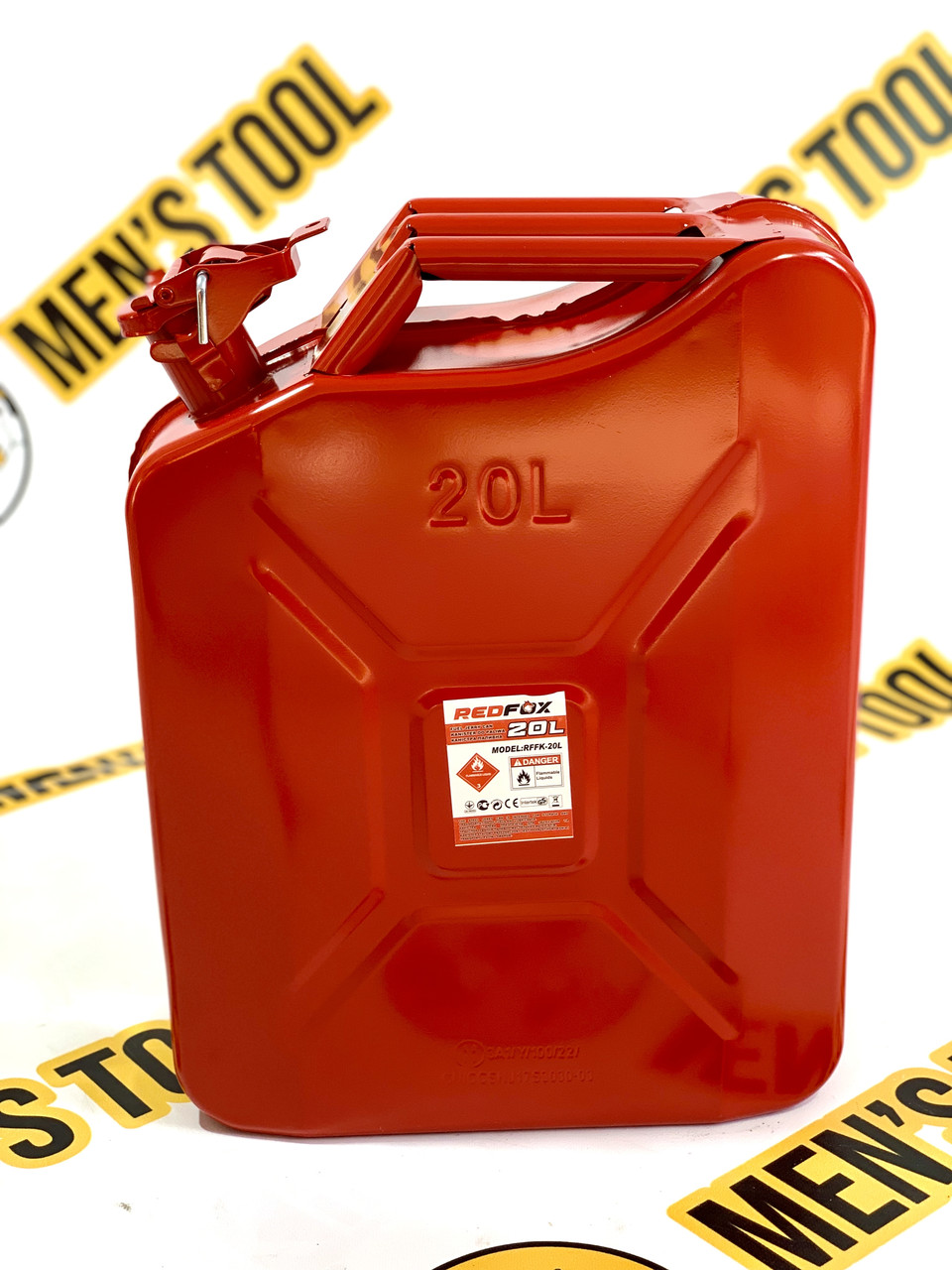 Каністра металева для палива RedFox 20L, 20 л., фото 1