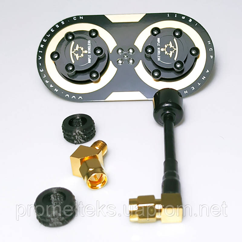 Кленовая патч антенна 5,8 ГГц SMA 11dBi +поляризованная