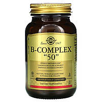 Комплекс витаминов В Solgar (B-Complex 50) 100 капсул
