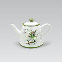 Чайник заварочный (заварник) керамический для чая Maestro Полевая фантазия 800 мл (MR-20065-08)