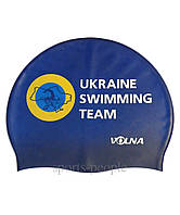 Шапочка для плавания Volna Club II: Ukraine Swimming Team, силикон, разн. цвета