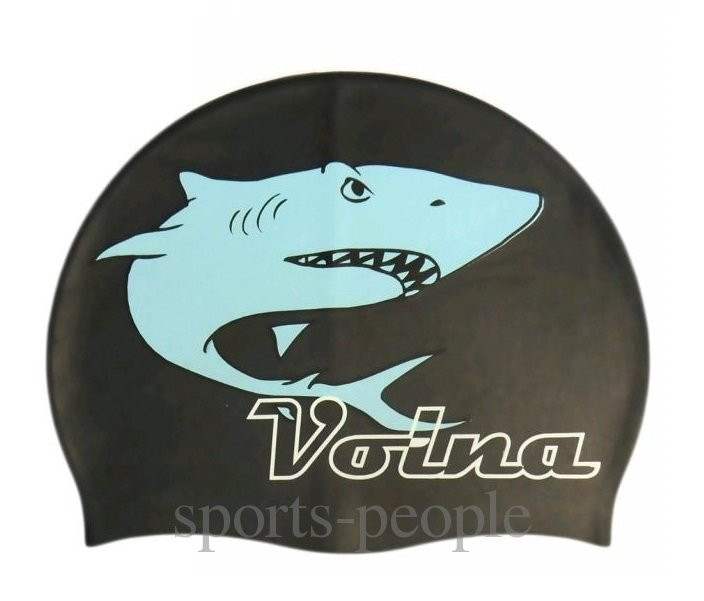 Шапочка для плавания Volna Shark, силикон, разн. цвета - фото 2 - id-p1764502430