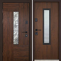 Вхідні двері з терморозривом модель Paradise Glass комплектація Bionica 2