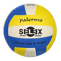 М'який волейболовий Selex Perermo, зшитий, PU, розділений кольору