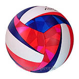М' яч волейболий Alvic Extreme, зшитий, PU, різн. кольорів, фото 3