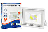 Прожектор LED DELUX FMI 11 LED 30Вт 6500K IP65 біл., фото 2