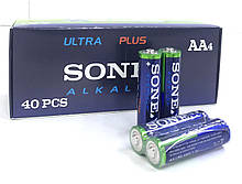 Батарейка SONEXX ULTRA PLUS лужні LR06/ техніка/АА/1.5 V/2шт (1000 шт/ящ)
