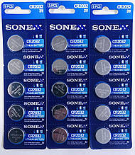 Sonex CR2032 3 V blister card/5 pcs (5/100/2000)