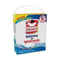 Пральний порошок OMINO BIANCO DETERSIVO + IGIENIZZANTE дезінфікуючий 100 прань 5500 г