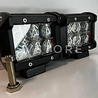 Автофара LED на дах (6 LED) 5D-18W-SPOT (95 х 70 х 80) | Лід фара | Світлодіодна фара